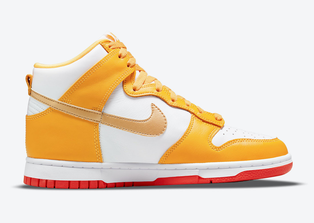 Nike Dunk High WMNS “University Gold”