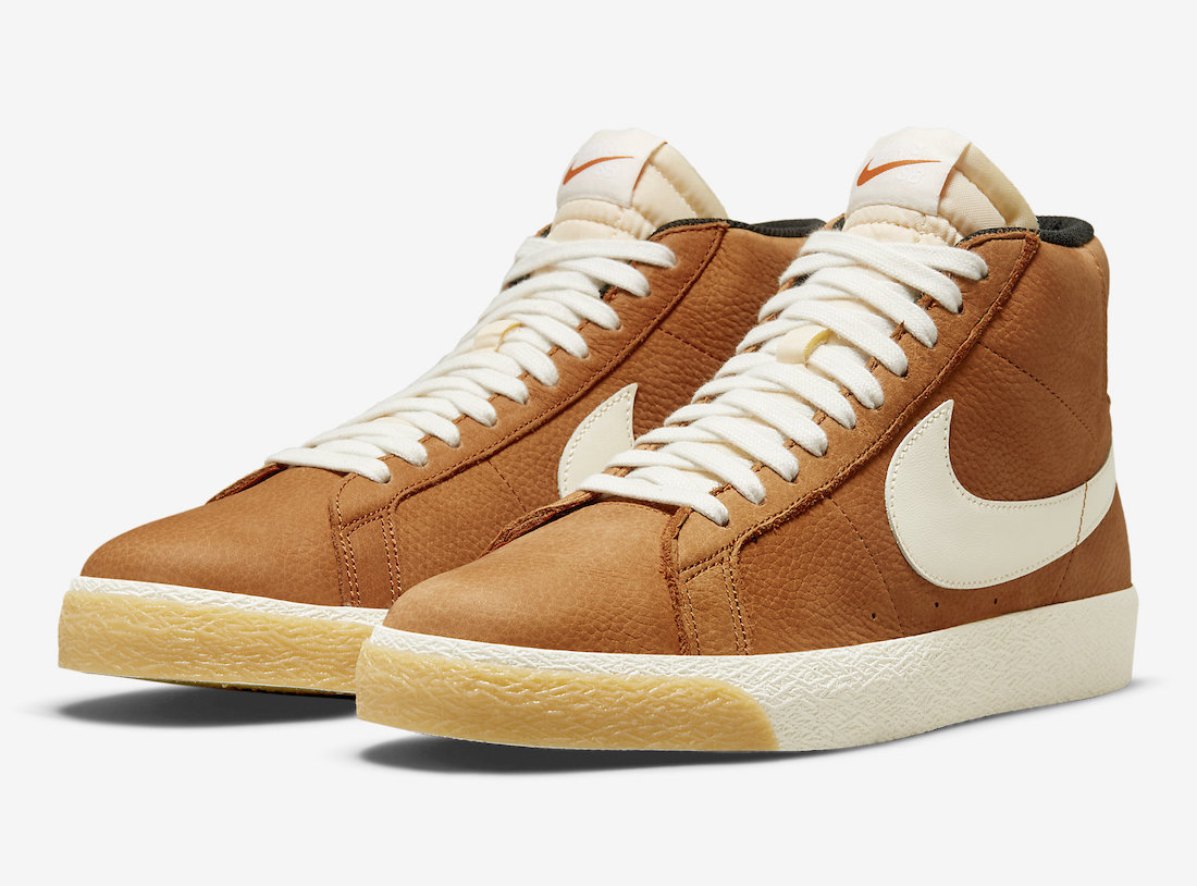 Nike SB Blazer Mid ISO “Dark Russet”