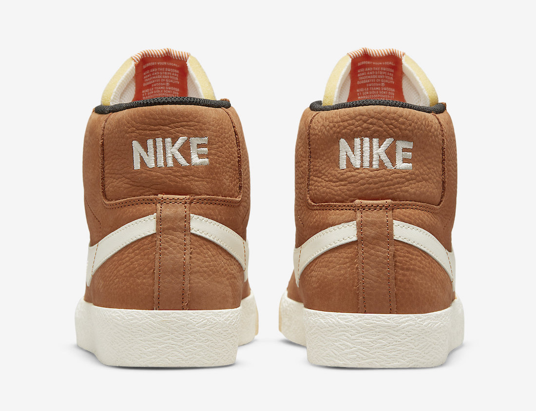 Nike SB Blazer Mid ISO “Dark Russet”