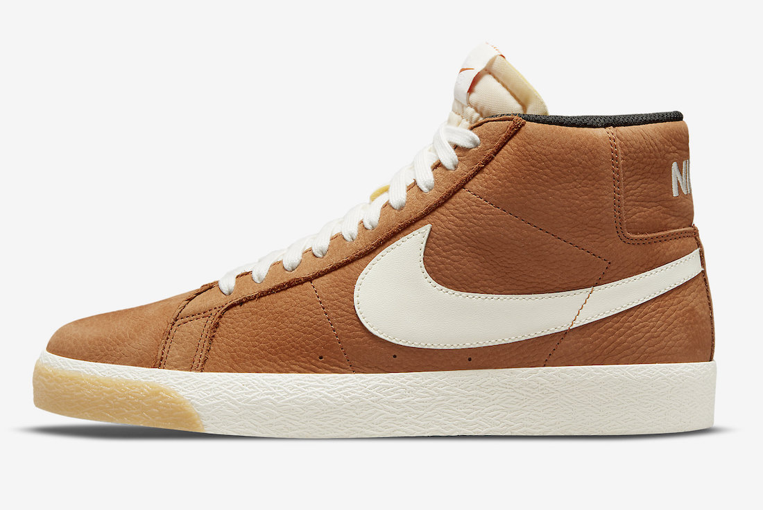 Nike SB Blazer Mid ISO “Dark Russet”