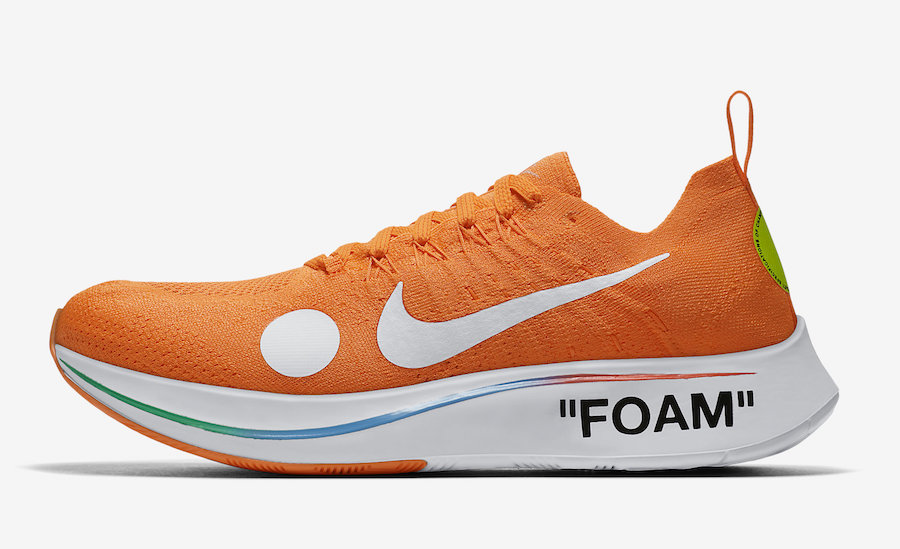 Off-White x Nike Zoom Fly Mercurial Flyknit
