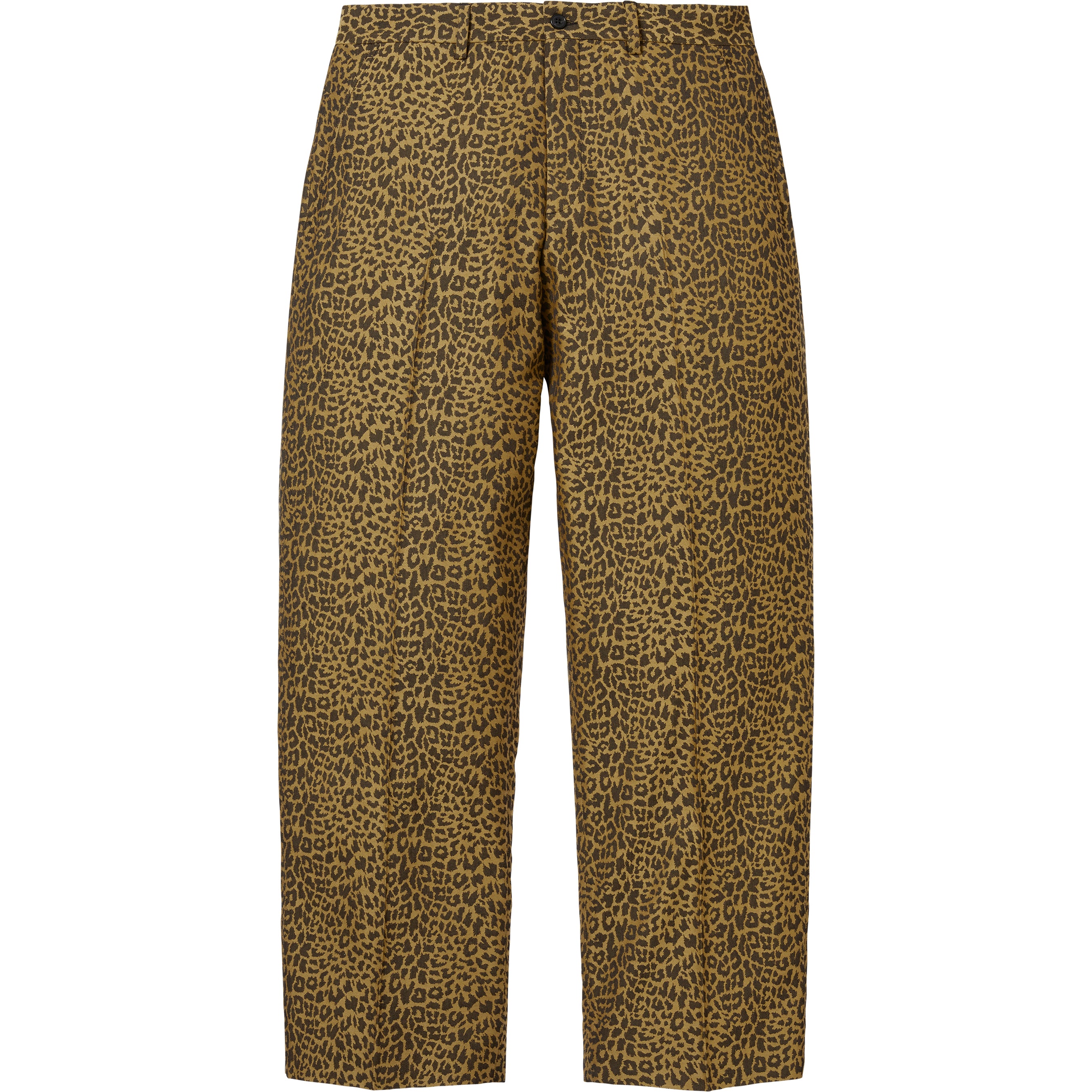 Leopard Wool Trouser