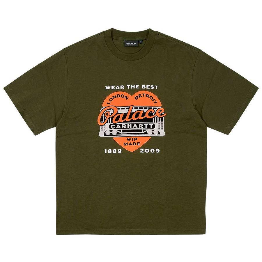 Palace Carhartt Wip Heart T-shirt Plant