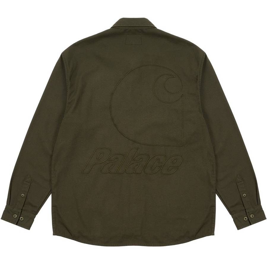 Palace Carhartt Wip Milford Shirt Plant