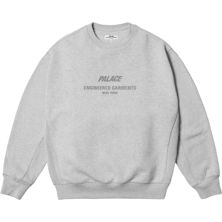 Engineered Garments Crew Grey Marl