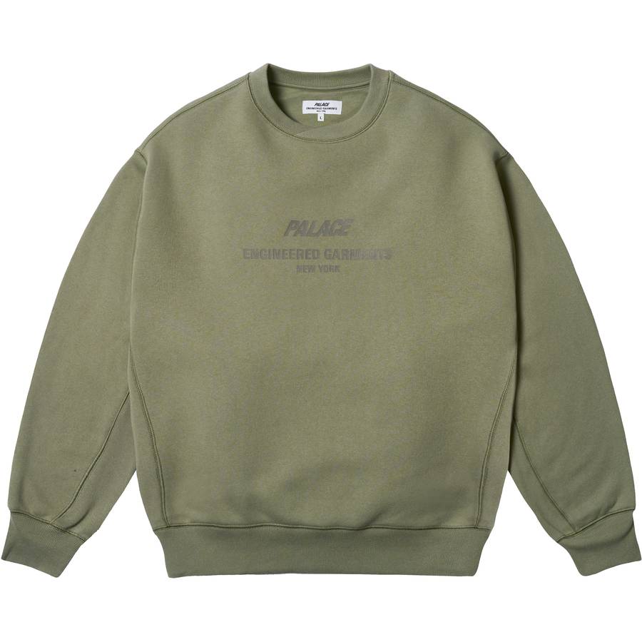 Engineered Garments Crew Olive