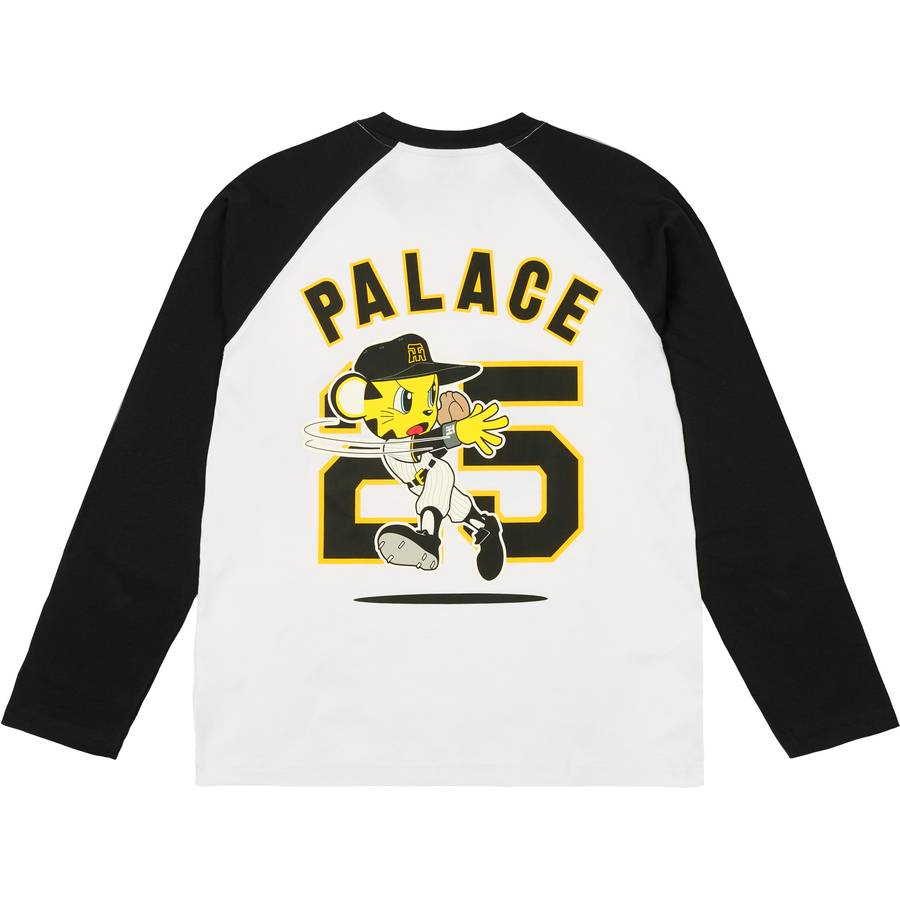 Hanshin Tigers Raglan Longsleeve Black White