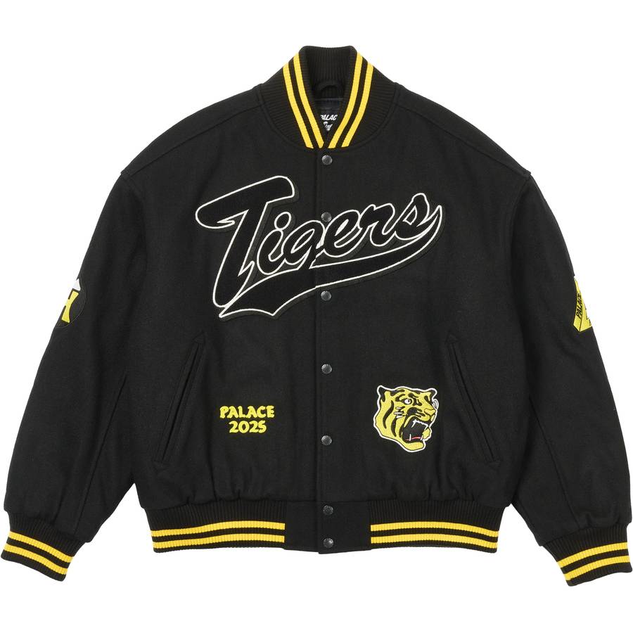Hanshin Tigers Varsity Jacket Black