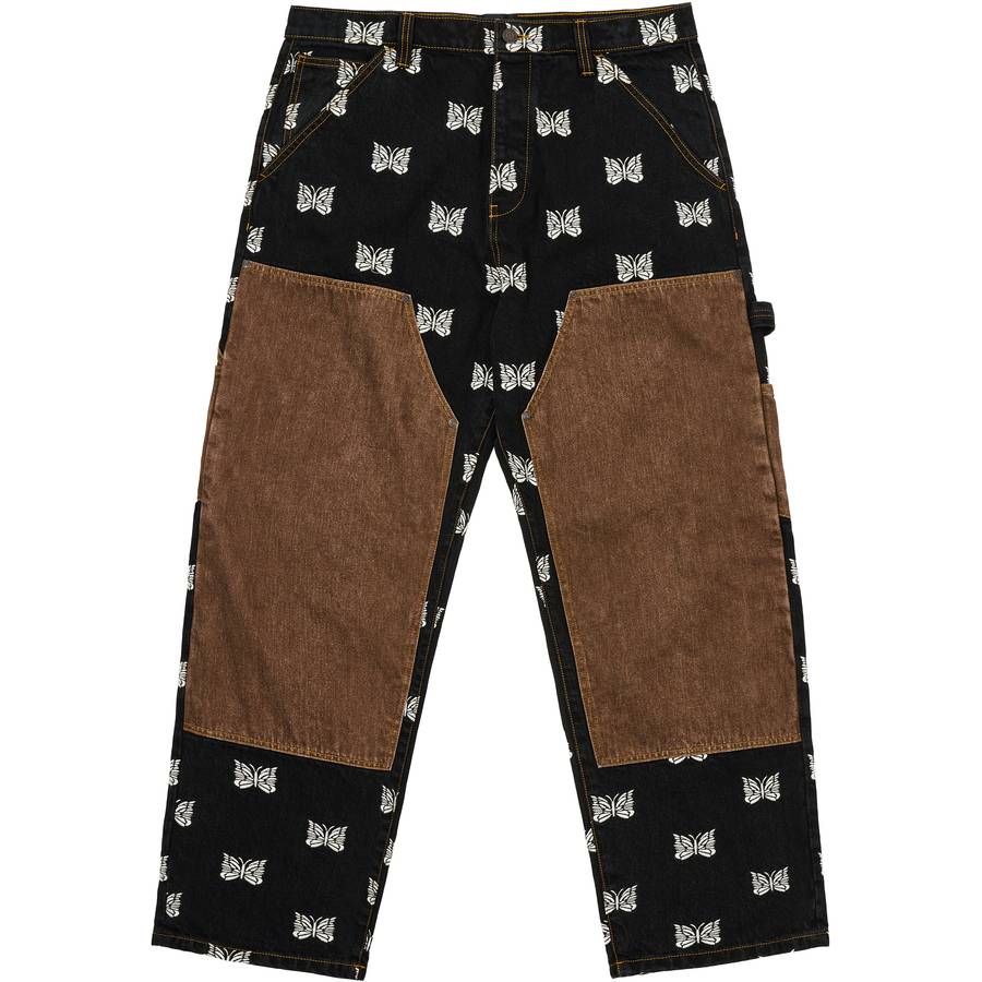Palace Needles Double Knee Pant Black