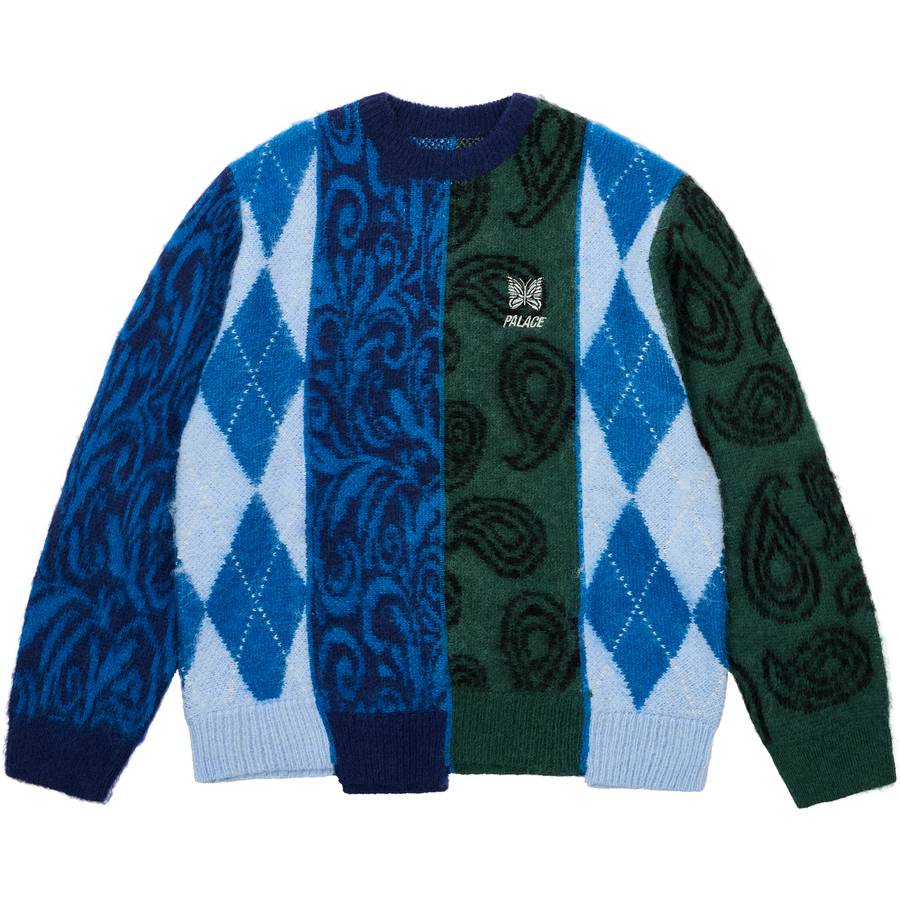 Palace Needles Hairy Animal Knit Multi Fabric