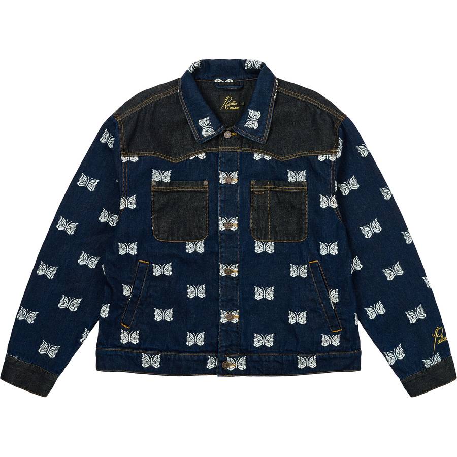 Palace Needles Western Denim Jacket Indigo