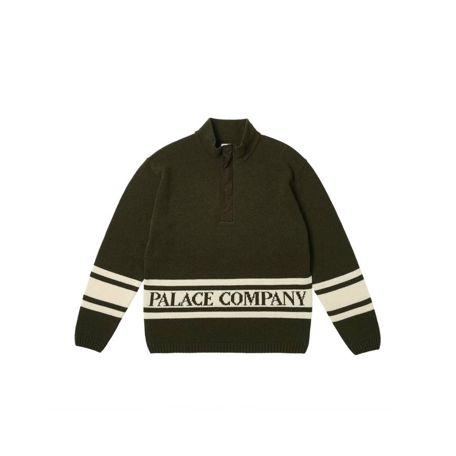 Palace C.p. Company Lambswool Sweater Black