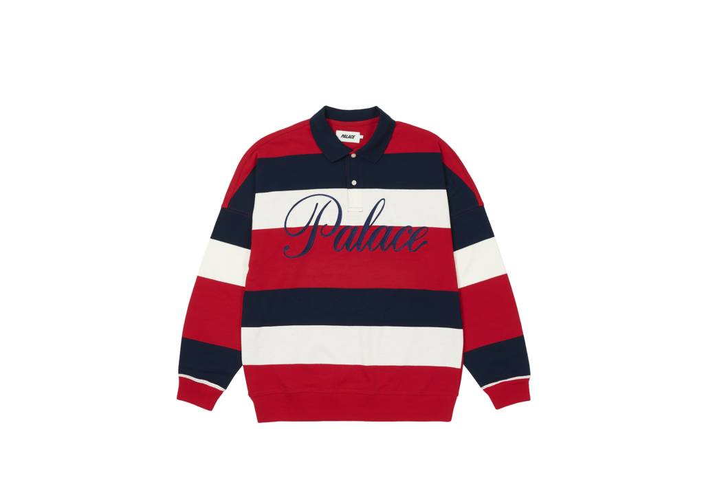 Classic Stripe Drop Shoulder Polo