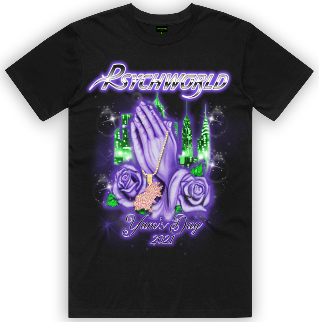 PSYCHWORLD- PRAYING HANDS T-SHIRT