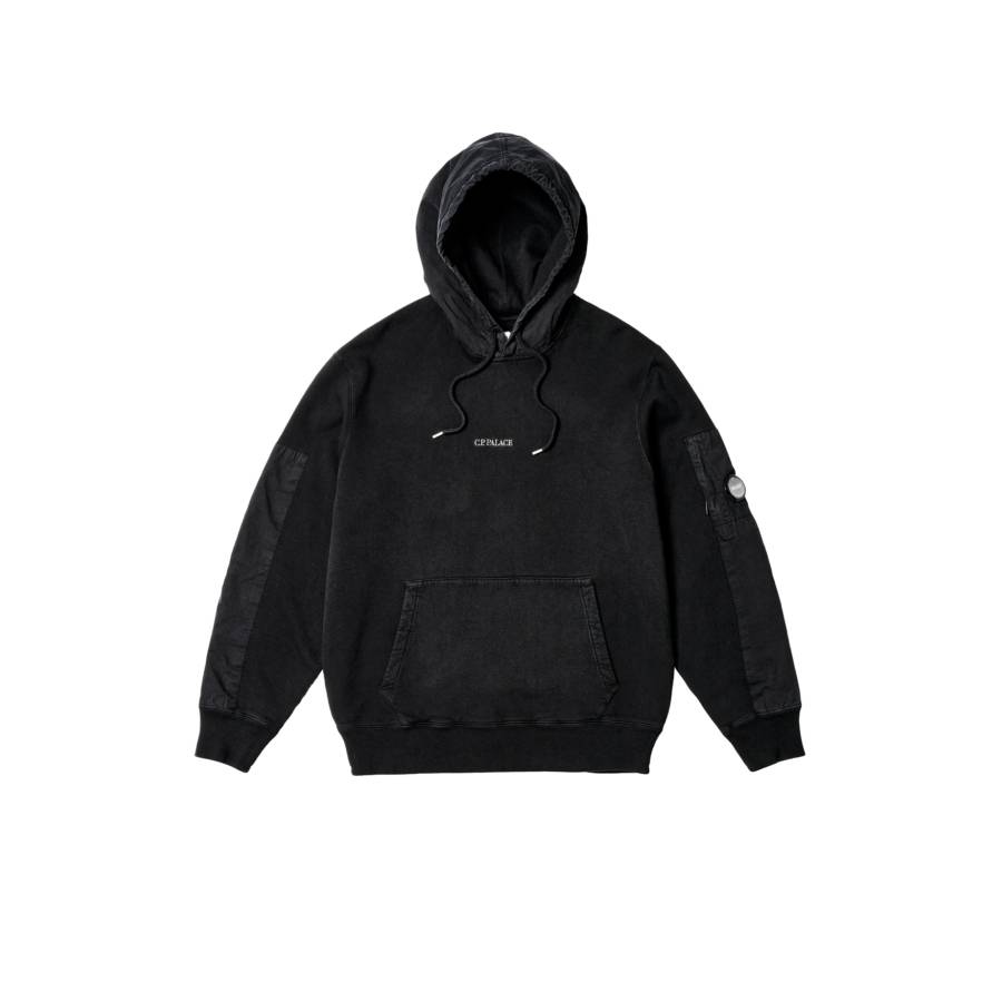 Palace C.p. Company Hooded Sweatshirt Black