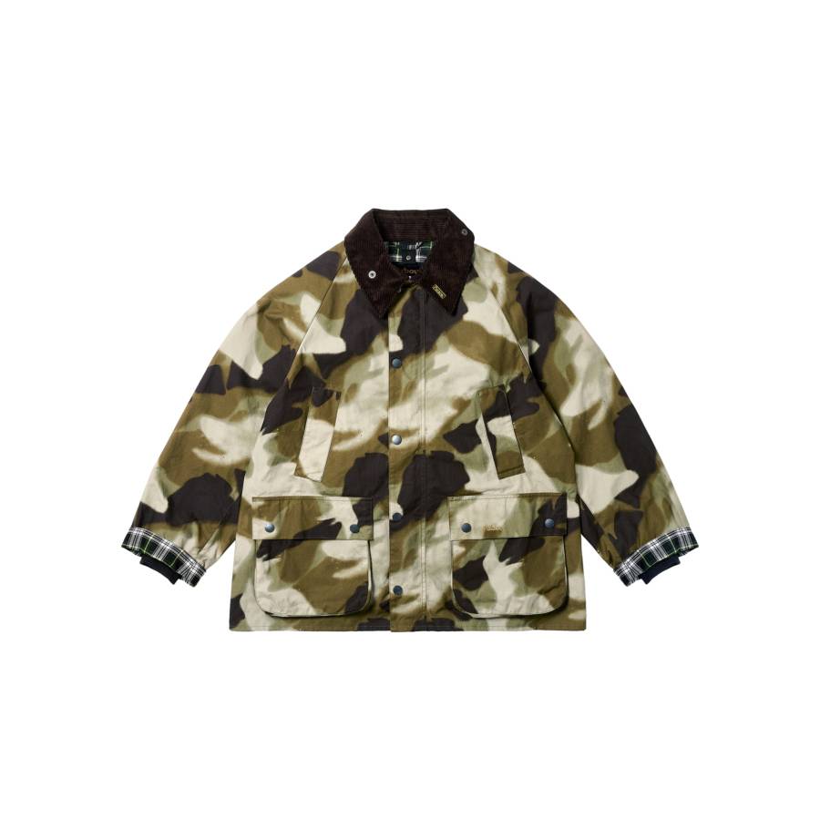 Palace Barbour Jacket Camo