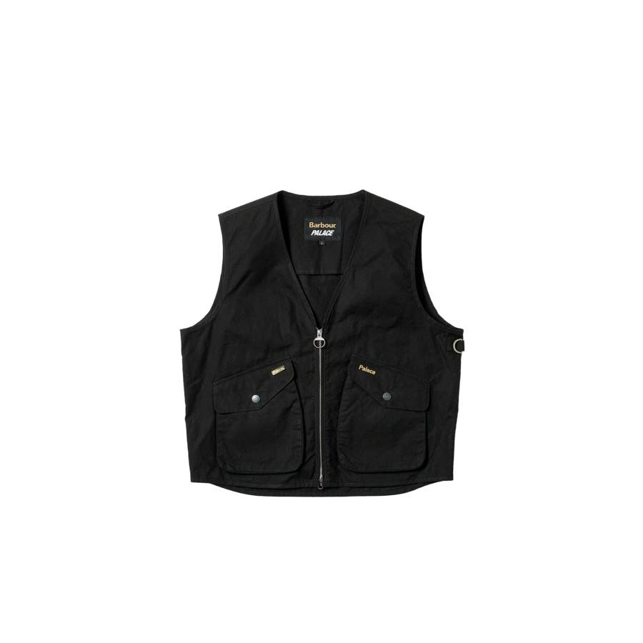 Palace Barbour Vest Black