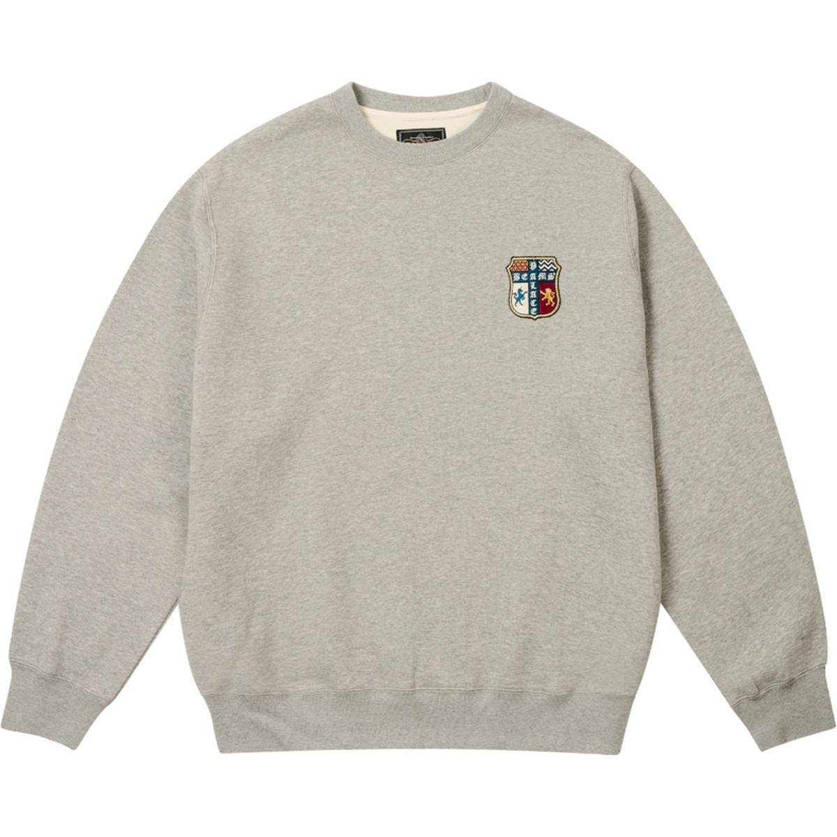 Palace Beams Plus Graphic Crew Grey