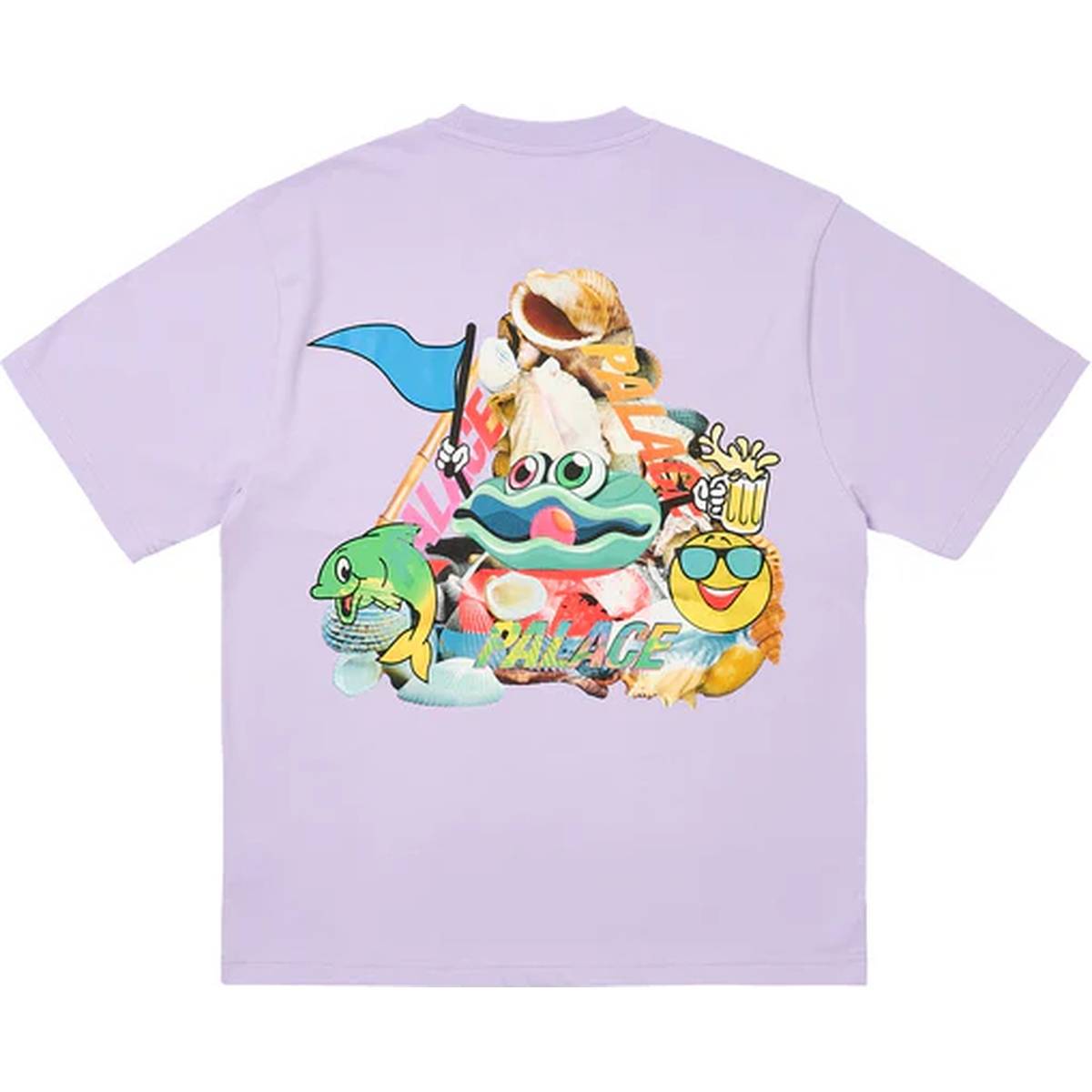 P Sea T-shirt Pastel Purple