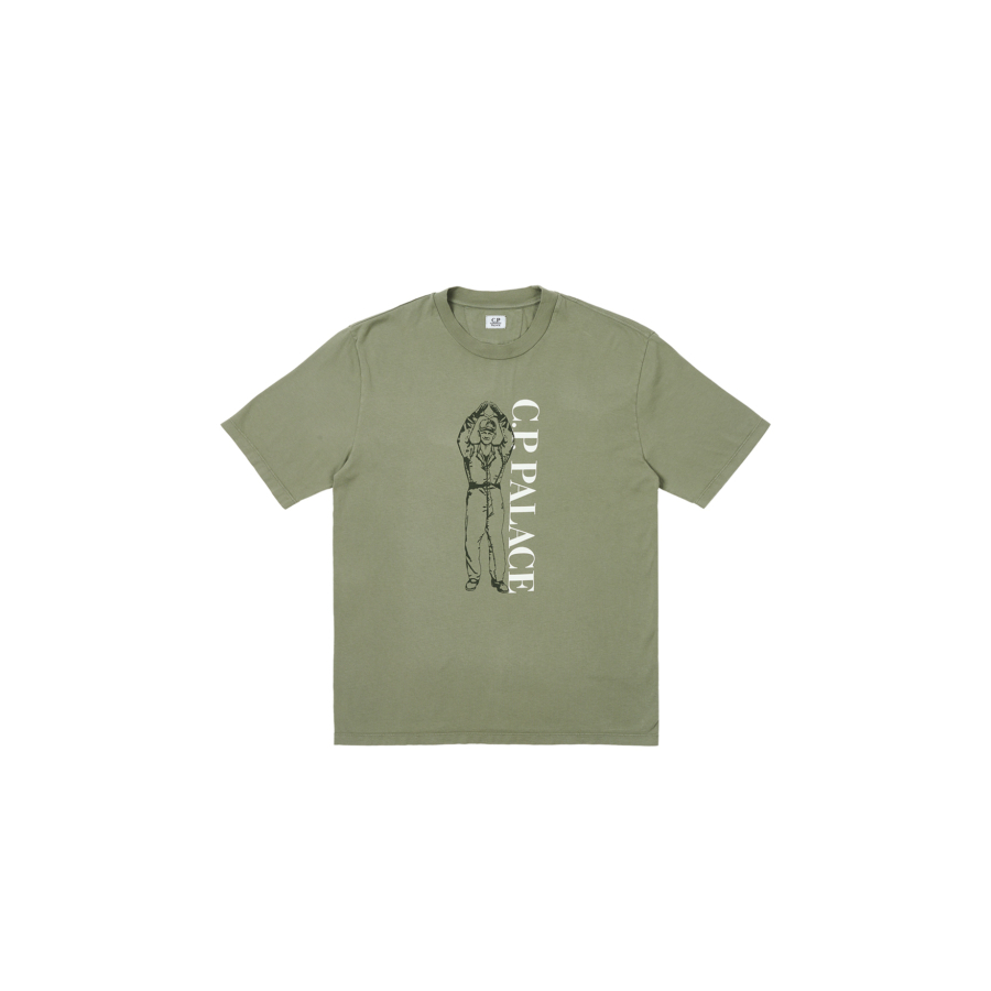 Palace C.p. Company Tshirt Olive