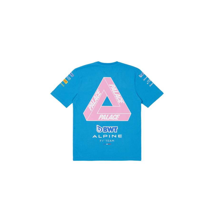 Palace Kappa Alpine Tee Blue