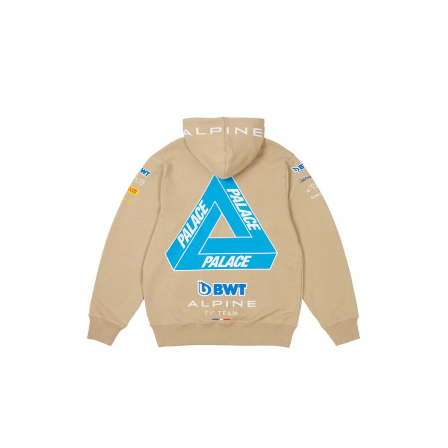 Palace Kappa Alpine Hoodie Beige