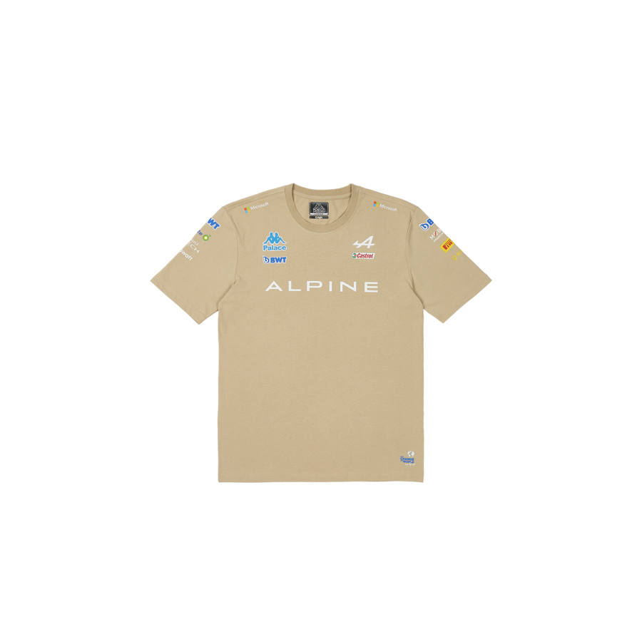 Palace Kappa Alpine Tee Beige