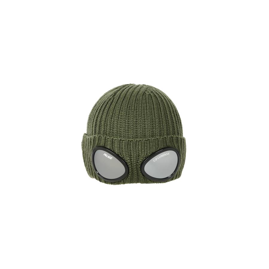 Palace C.p. Company Google Beanie Olive
