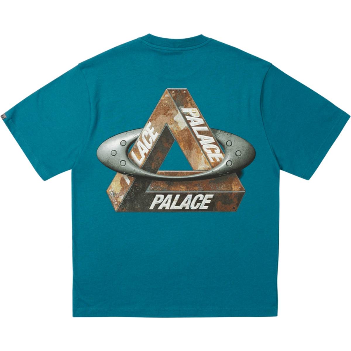 Palace Oakley T Shirt Petrol