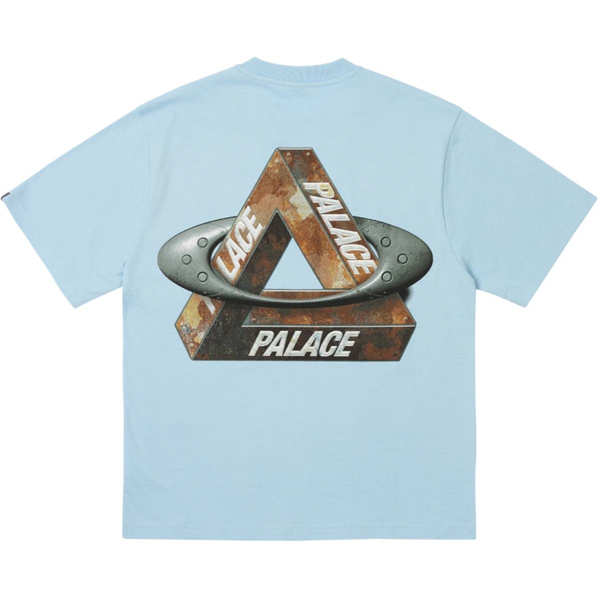 Palace Oakley T Shirt Blue