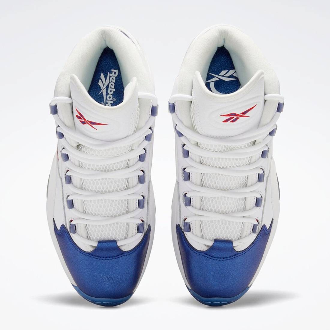 Reebok Question Mid “Blue Toe”