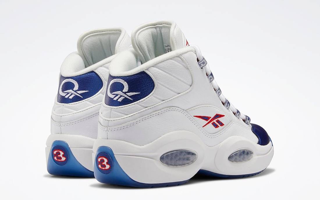 Reebok Question Mid “Blue Toe”