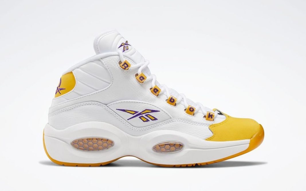 Reebok Question Mid “Yellow Toe”