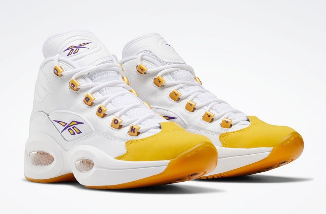 Reebok Question Mid “Yellow Toe”