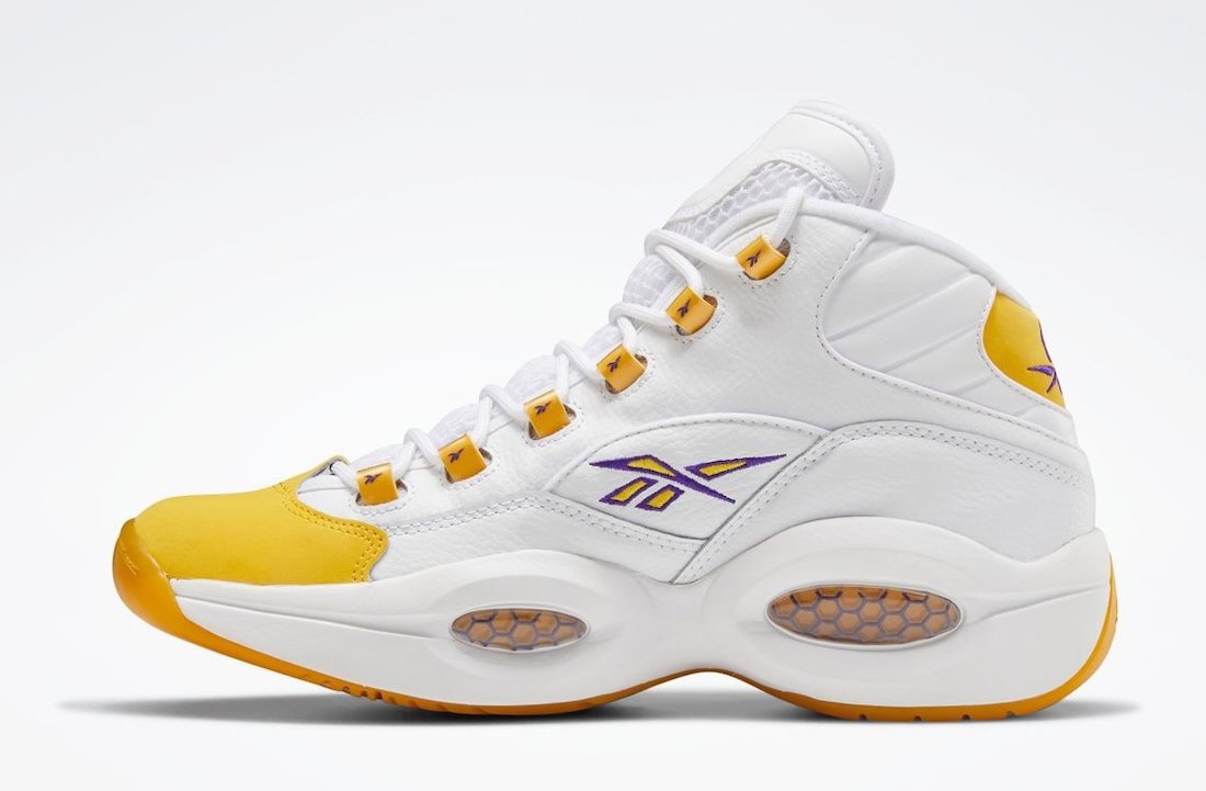 Reebok Question Mid “Yellow Toe”