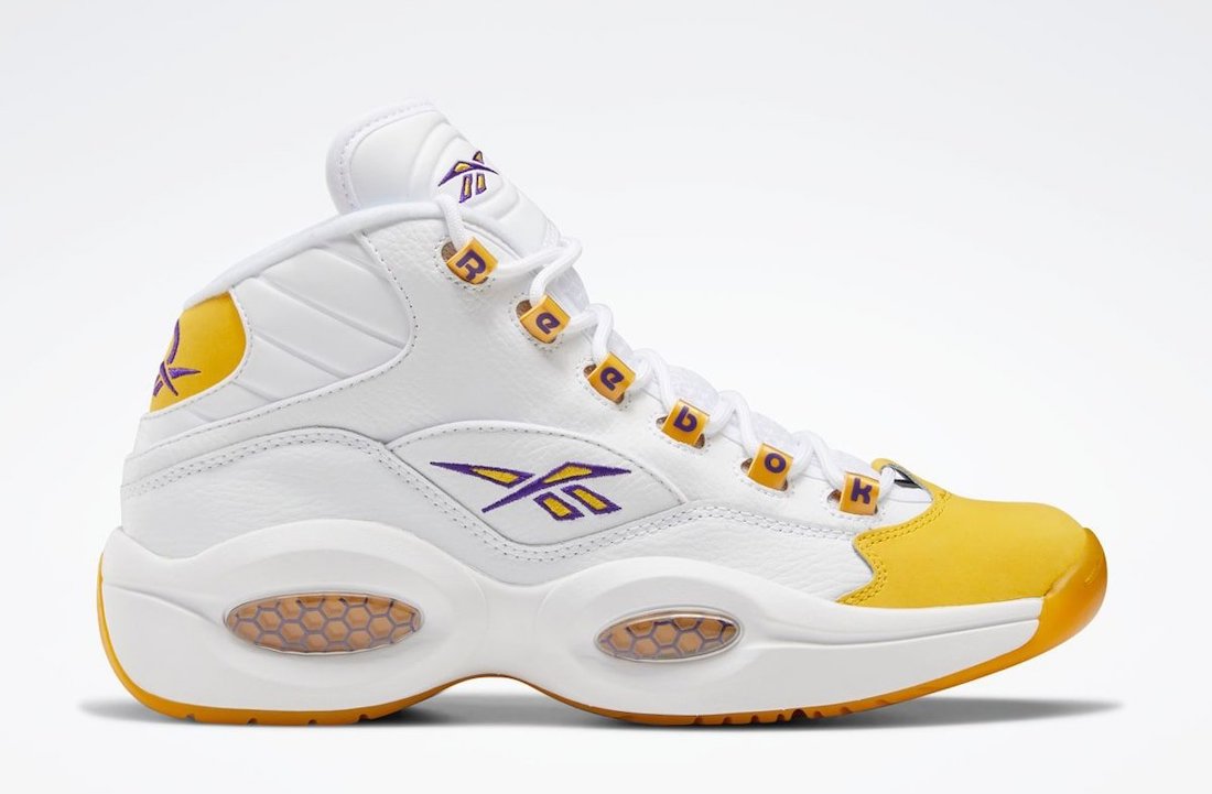 Reebok Question Mid “Yellow Toe”