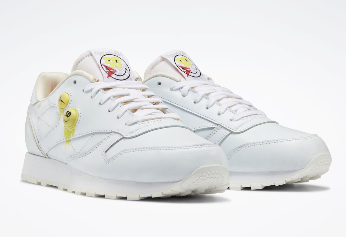Reebok Smiley Classic Leather Pump “50th”