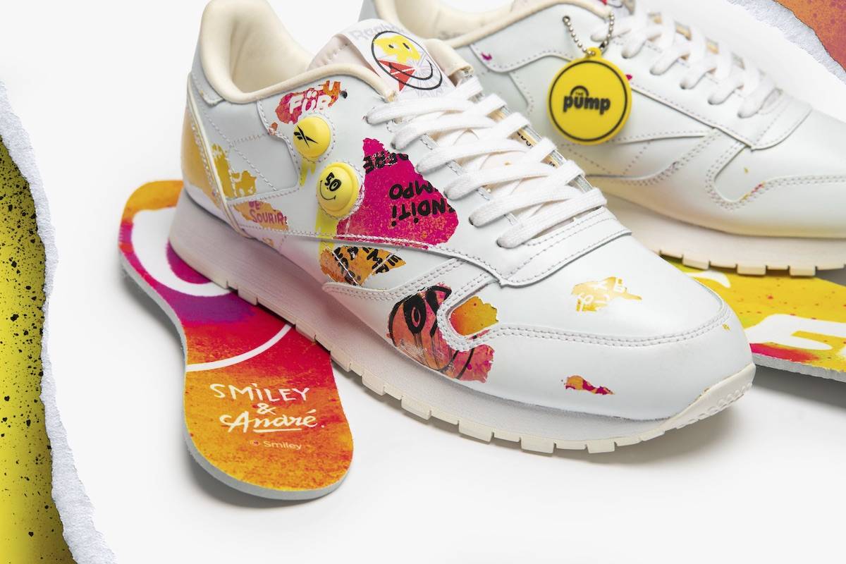 Reebok Smiley Classic Leather Pump “50th”