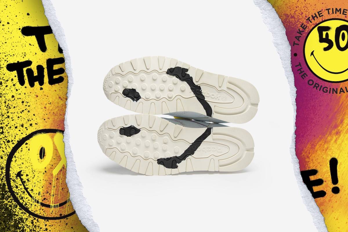 Reebok Smiley Classic Leather Pump “50th”