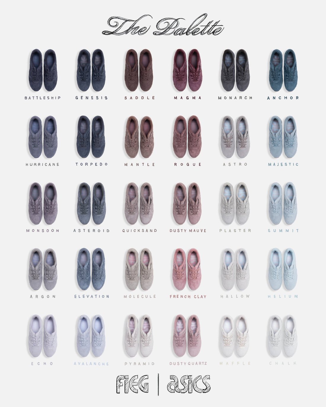 Ronnie Fieg x ASICS Gel Lyte III “The Palette”