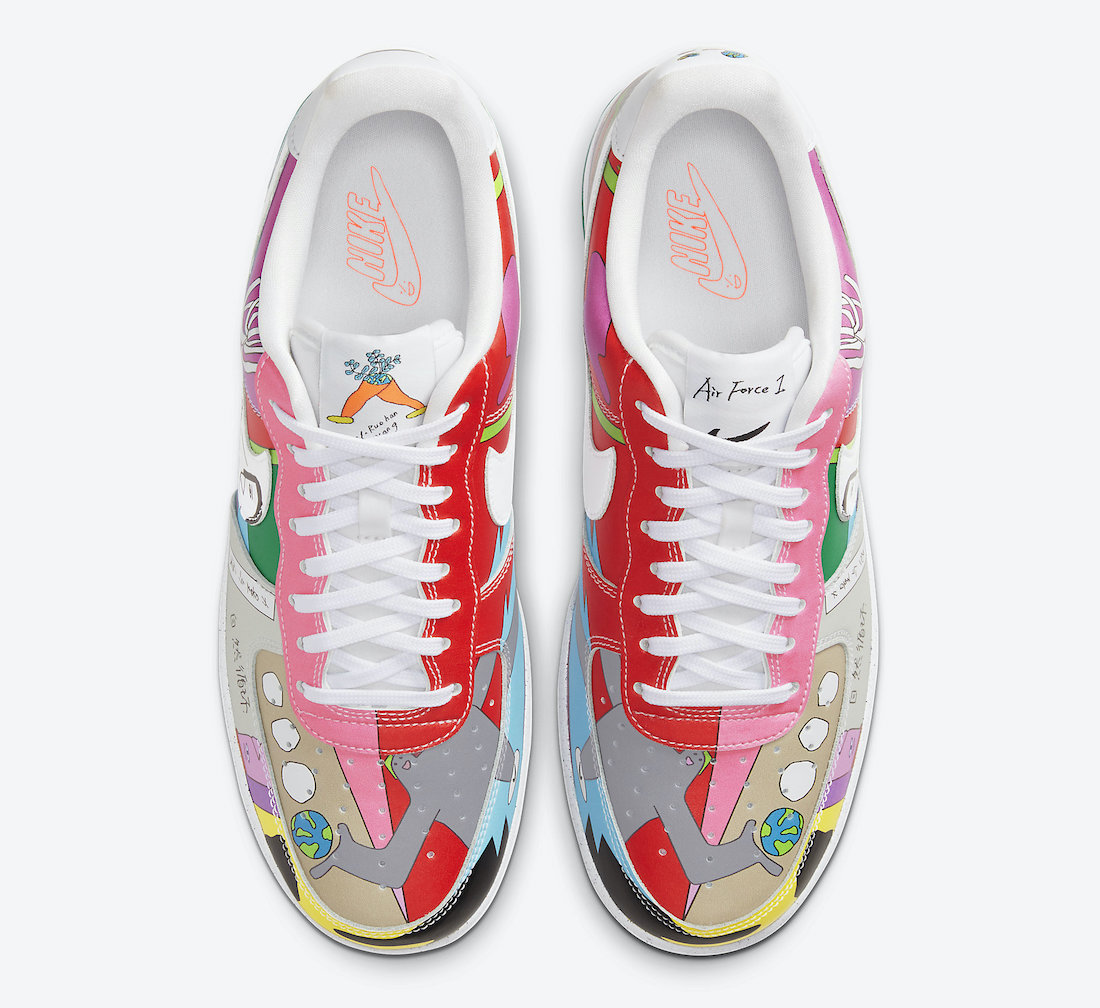 Ruohan Wang x Nike Air Force 1 Flyleather