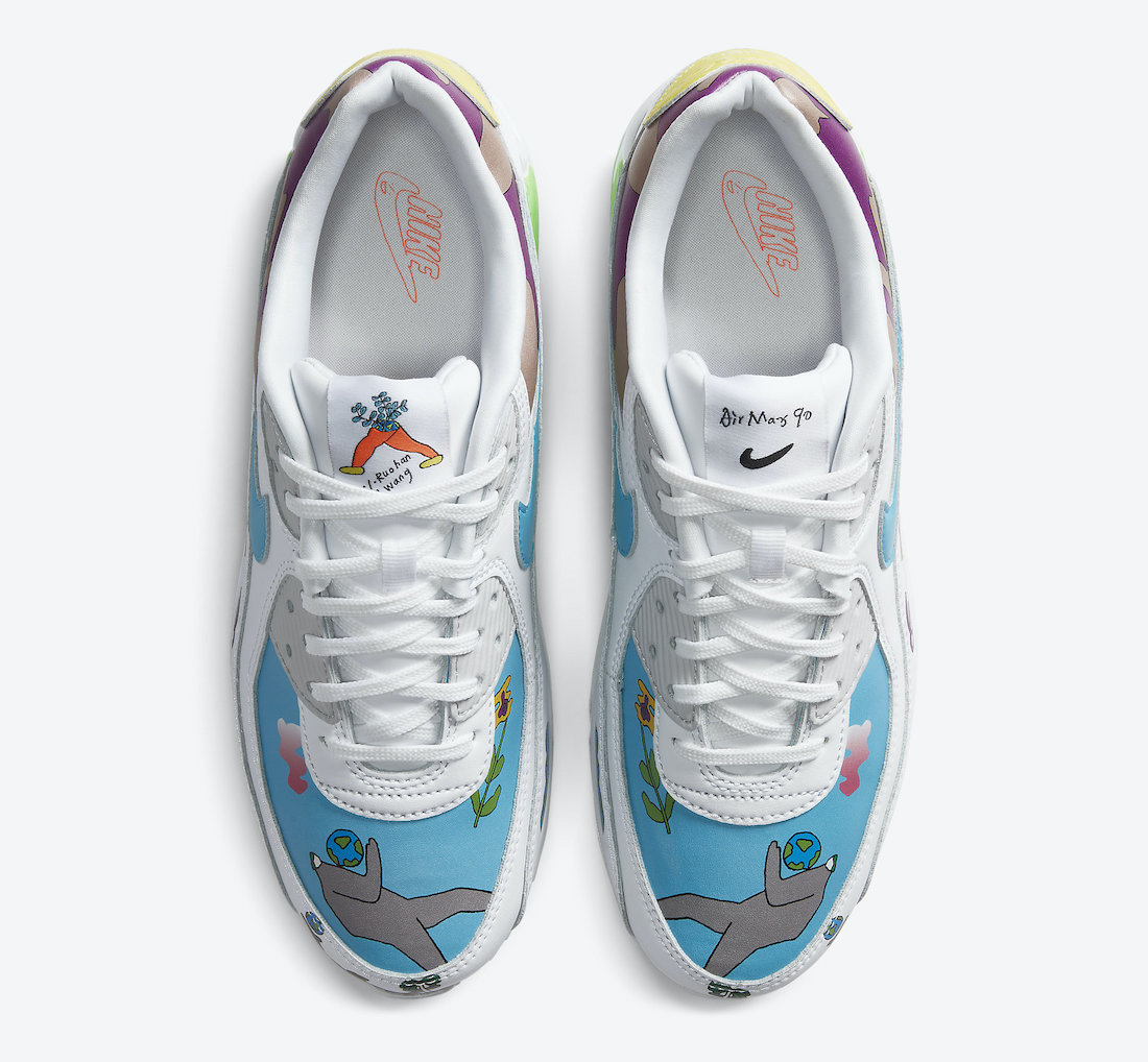 Ruohan Wang x Nike Air Max 90 Flyleather