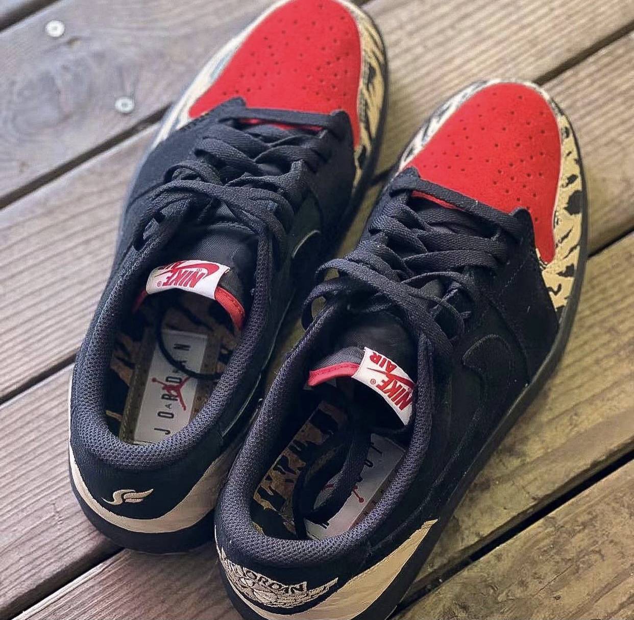 SoleFly x Air Jordan 1 Low “Carnivore”