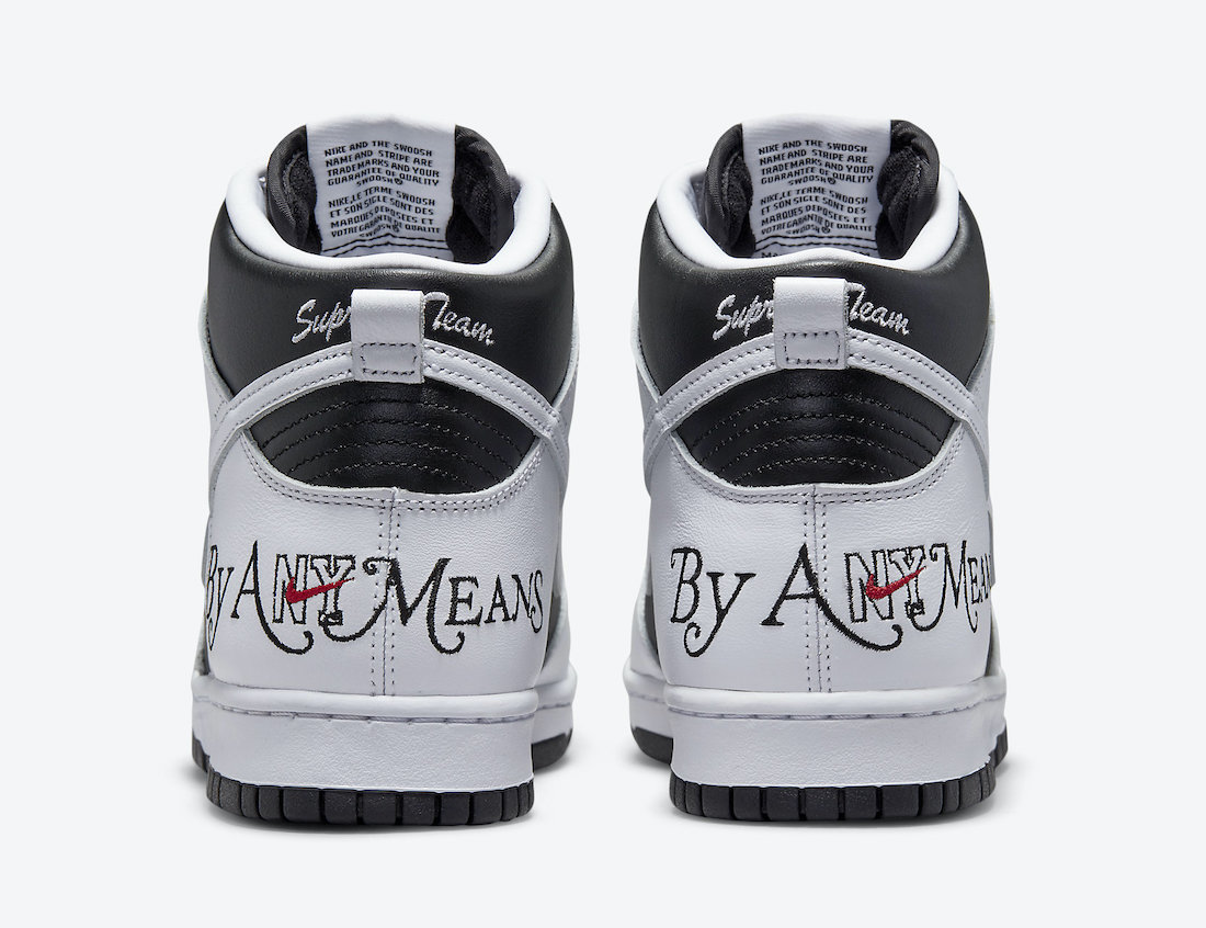 Supreme x Nike SB Dunk High “By Any Means”