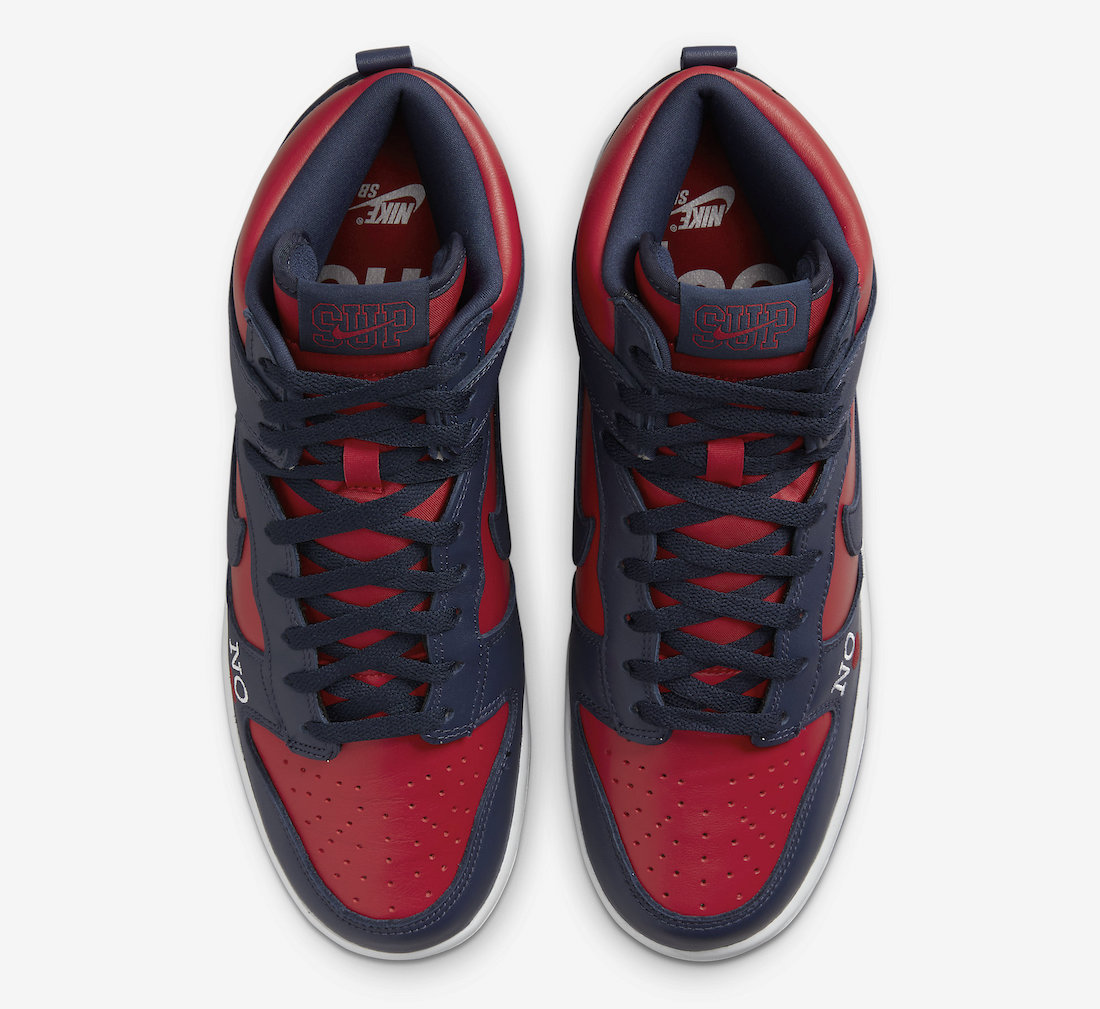 Supreme x Nike SB Dunk High “By Any Means”