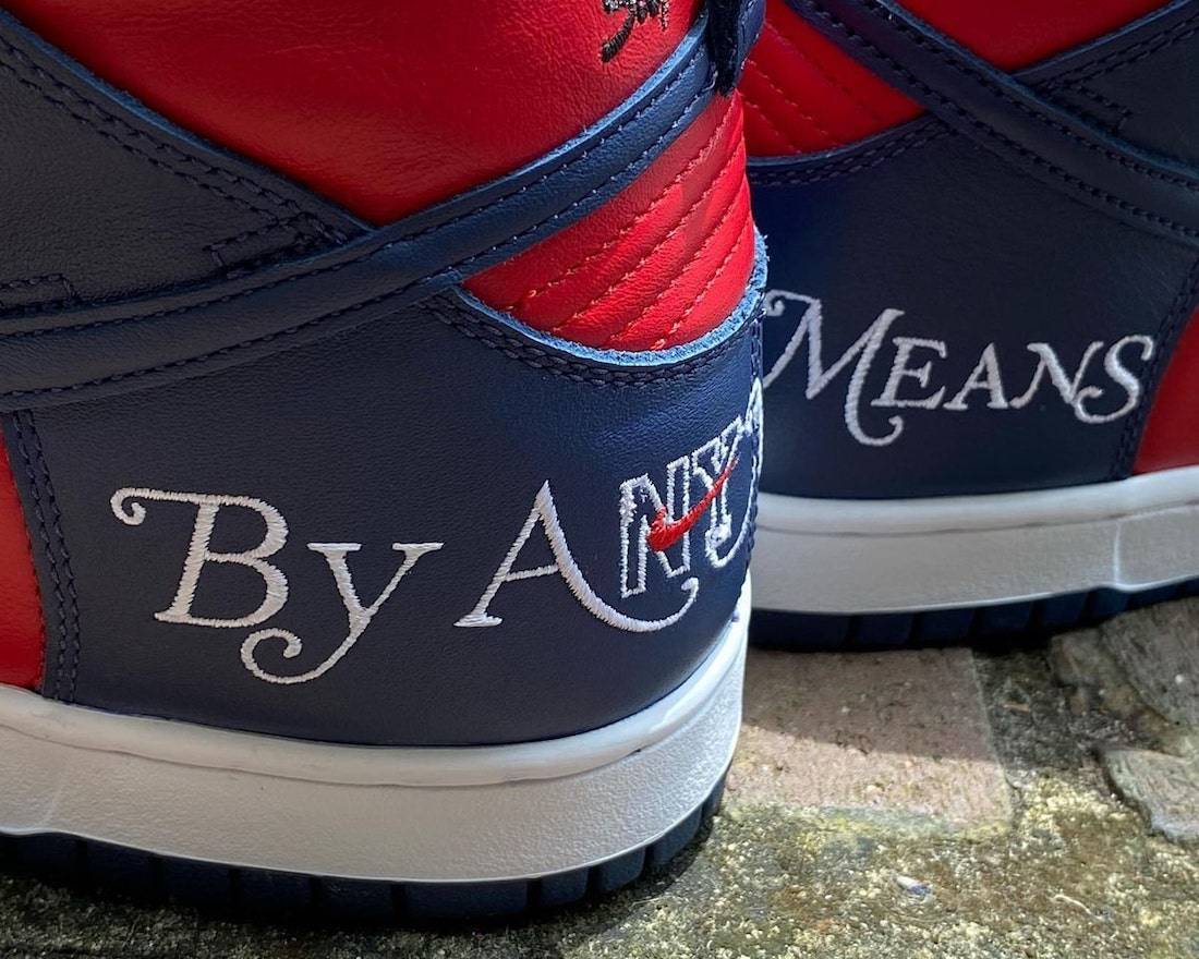 Supreme x Nike SB Dunk High “By Any Means”