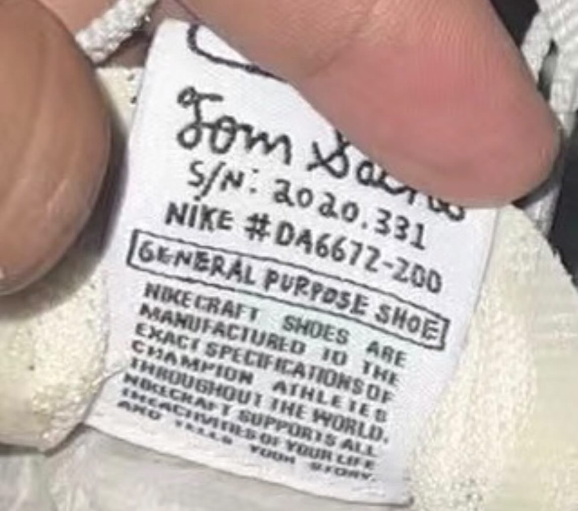 Tom Sachs x NikeCraft General Purpose Shoe