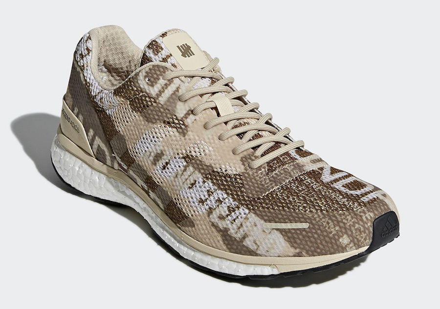 Undefeated x adidas AdiZero Adios 3 “Desert Camo”