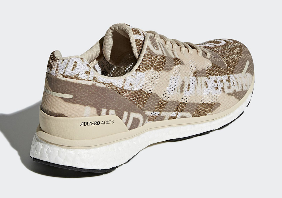 Undefeated x adidas AdiZero Adios 3 “Desert Camo”