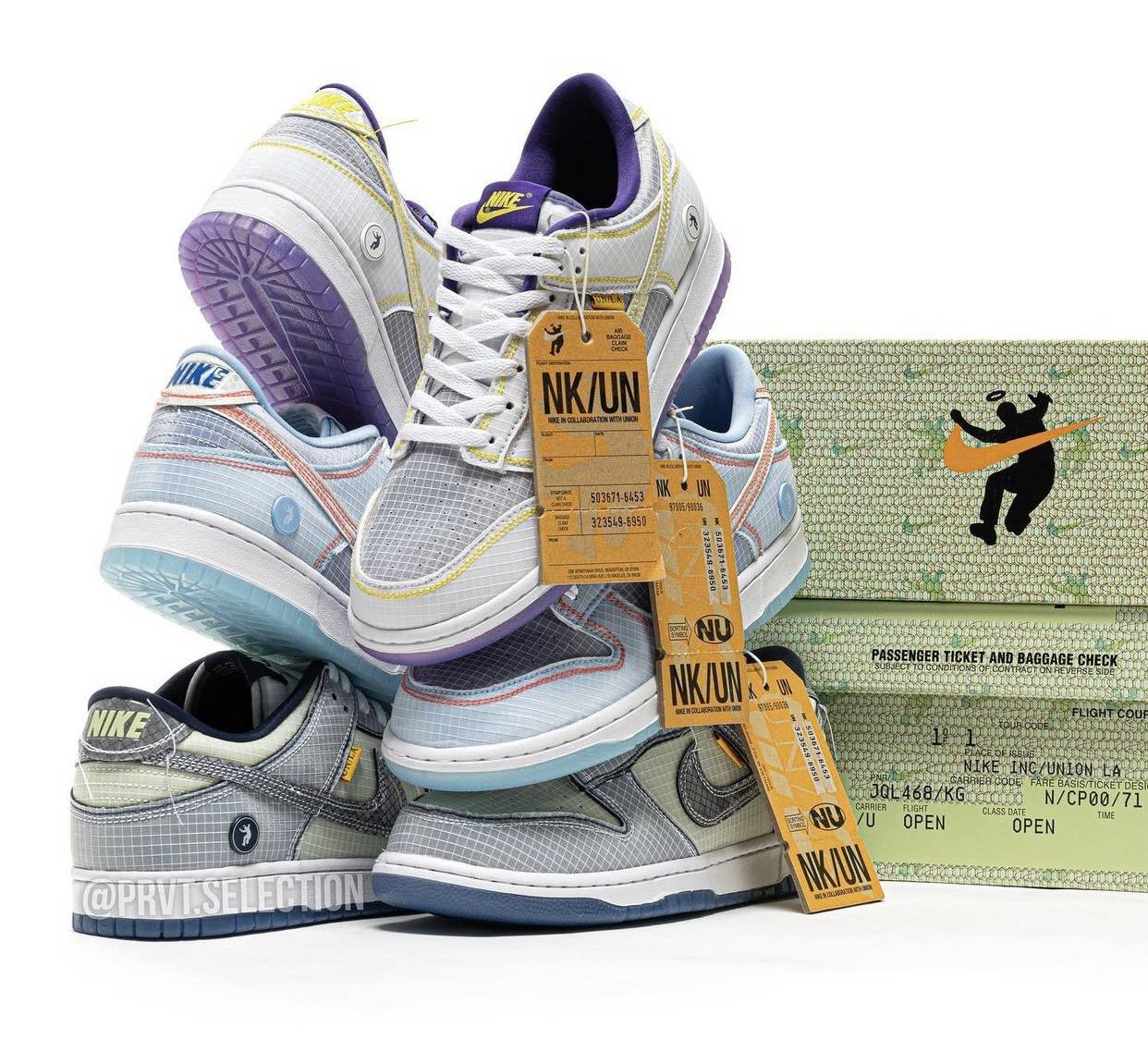 Union x Nike Dunk Low “Pistachio”